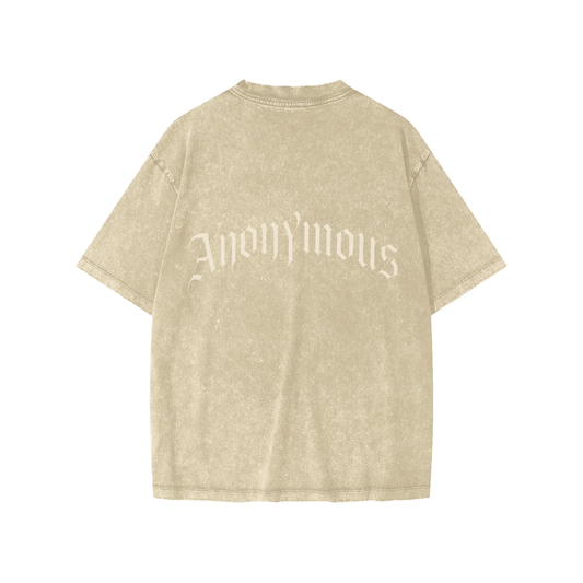 "Anonymous" Kids Snow Wash T-Shirt